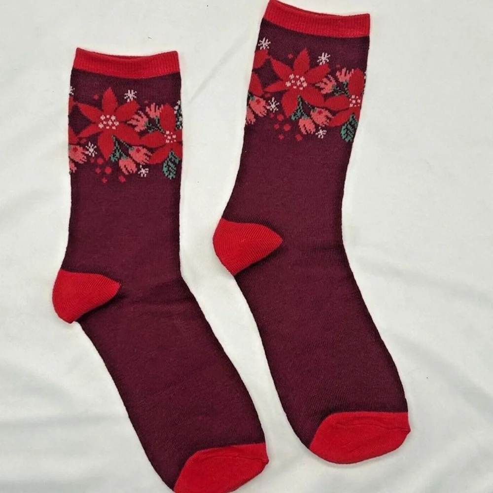 COLORFUL WINTER SOCKS 3 PAIRS